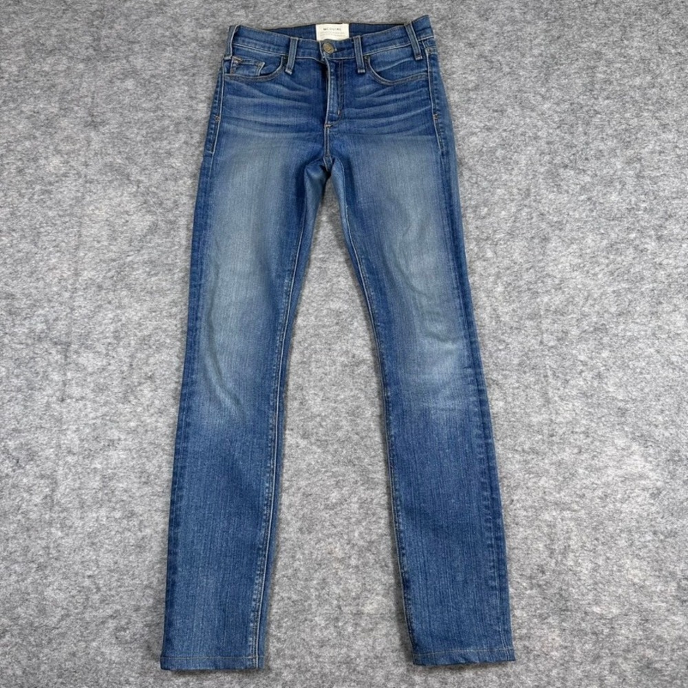 McGuire Straight Leg Jeans Blue Medium Wash Slim Fit‎ Womens 27
